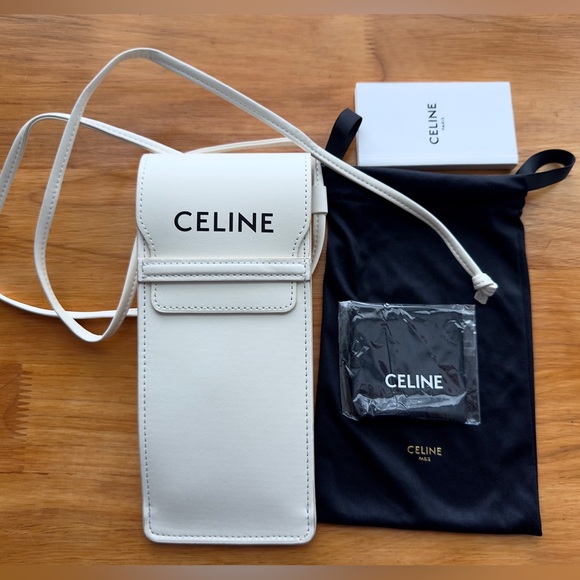 ✨New CELINE New Audrey Square Gradient Sunglasses CL4002UN Translucent Ivory - Picture 11 of 13